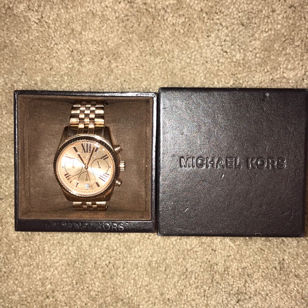 Michael Kors Rose gold women’s watch